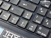 and narrow, small keys on the keyboard.