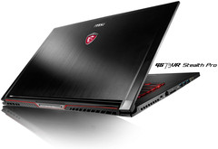 MSI GS73VR Stealth Pro ultra-slim gaming notebook with NVIDIA GeForce GTX 1060 graphics