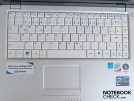 MSI X-Slim X340 Keyboard