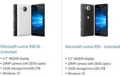 Microsoft Lumia 950 XL and Lumia 950 coming next week