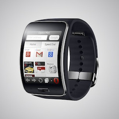 Opera Mini web browser for Samsung Gear S smartwatch