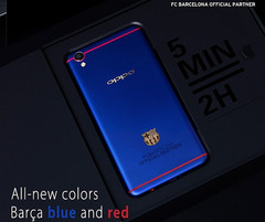 Oppo F1 Plus FC Barcelona Edition special edition smartphone