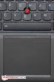 The touchpad and the trackpoint