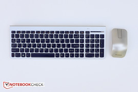 Keyboard and mouse are included as well