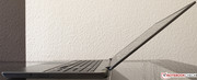 The maximum display lid angle.. The maximum display lid angle.