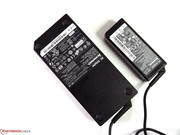 The 170 W power supply is large and heavy.