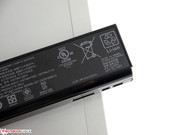 The battery is not able to provide very long run times because of the above-average power consumption.