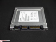 The SATA-6G interface is often a limiting factor for current SSDs.