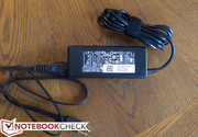 The AC adapter isn't the smallest we've seen The AC adapter isn't the smallest we've seen