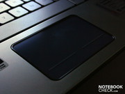 The glowing touchpad is supposed to be one of the highlights. It lights up when you touch it.
