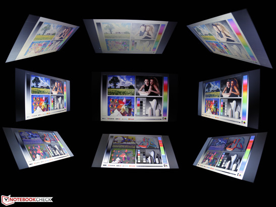 Viewing angles: Packard Bell EasyNote NX69-HR-127GE Viewing angles: Packard Bell EasyNote NX69-HR-127GE