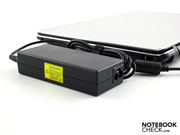 and is a bit higher than the notebook in the front area. and is a bit higher than the notebook in the front area.