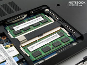 We found both RAM slots here (4096 MB, PC3-10600), We found both RAM slots here (4096 MB, PC3-10600),