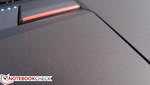Although the touchpad surface may look uniform, on our model, it wasn't. Although the touchpad surface may look uniform, on our model, it wasn't.