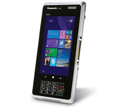 Panasonic Toughpad FZ-R1 mobile POS tablet with 4G LTE, credit card reader, and signature technology