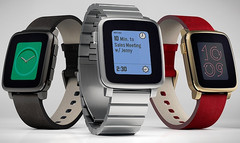 Pebble Time Steel Android Wear smartwatch