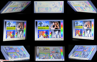 Viewing angle of the HP ProBook 4530s-B0Y11EA Viewing angle of the HP ProBook 4530s-B0Y11EA
