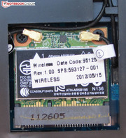 Good: the notebook comes with two WLAN antennas. Good: the notebook comes with two WLAN antennas.