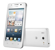 The Ascend G510 is also available with a white casing.