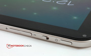 A slider locks the screen. A slider locks the screen.