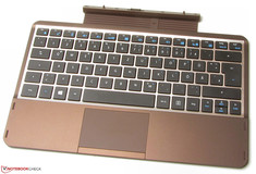 The attachable keyboard.