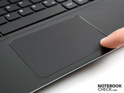 Click touchpad, alike Apple's, but with two buttons