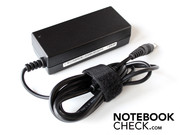 The mains adaptor is small and weighs only 248g. The mains adaptor is small and weighs only 248g.