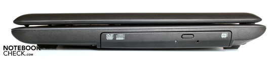 Right: DVD drive Right: DVD drive