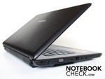 The Samsung E251's plain, matt look The Samsung E251's plain, matt look