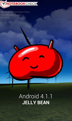 Android 4.1.1 Jelly Bean: The OS of the Galaxy S3 mini.
