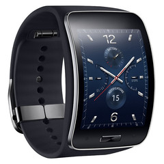 Samsung Gear S smartwatch with 2-inch curved AMOLED display and Tizen OS