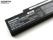 The battery only has a low capacity of 4000 mAh (44 Wh).