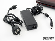 The 90 watt adapter is never overtaxed.