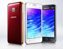 Samsung Z1 Tizen smartphone with dual core processor, PLS screen, 3 MP main camera