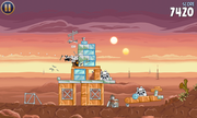 Casual games such as Angry Birds: Star Wars work well.