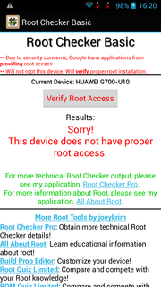 Root access is not available.