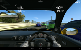 ..but the more demanding Real Racing 3 stutters slightly