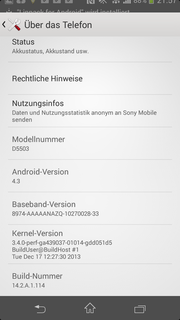 Android version 4.3 is a must. The release date for the KitKat update...