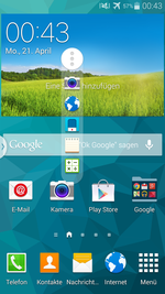 Very good: the TouchWiz interface.