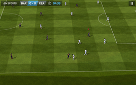 FIFA 14 runs smoothly.