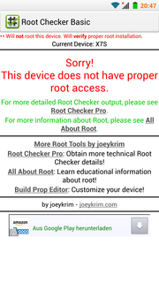 The iOcean X7S can be rooted ex-factory.
