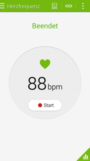 The heart rate monitor is not always very precise: A resting heart rate of almost 90 is a bit high.