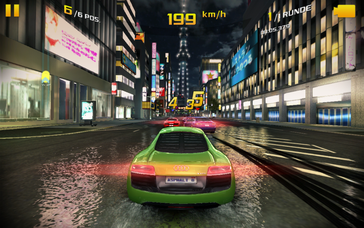 However, some frame rate issues were noticed in "Asphalt 8: Airborne" using maximum settings.