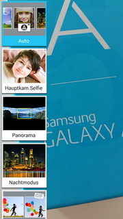 The photo app also comes from Samsung and provides many features.