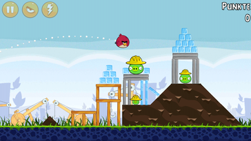 "Angry Birds" also runs lag-free.