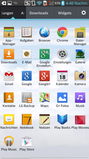A lot of apps are preinstalled ex-factory.