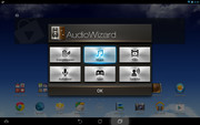 Asus' AudioWizard app changes the audio effects.