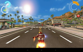 Effortless: The Asus Fonepad ME372CG renders even graphically demanding games like Iron Man 3...