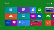 Colorful: the Windows Start Menu has served its time; the spotlight now shines on the tabs.