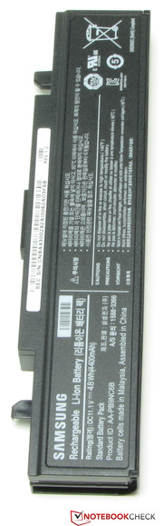 The battery weighs 291 grams... The battery weighs 291 grams...